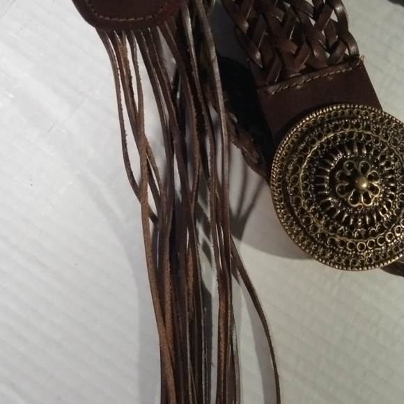 Plus size leather belt - Picture 3 of 7